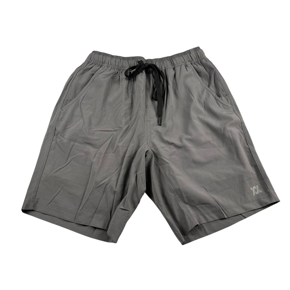 Dixxon Men's Small The Brad Premium Lined Athletic Shorts Charcoal Pockets NEW‎